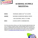 school supply meeting